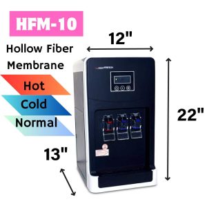 Product image with description hot cold normal water purifier